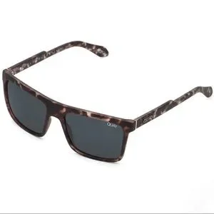 QUAY Let It Run Polarized Sunglasses Matte Tortoise Frame Smoke Lens Unisex NWT Quay Australia | Accessories | Quay Let It Run Polarized  main image 2